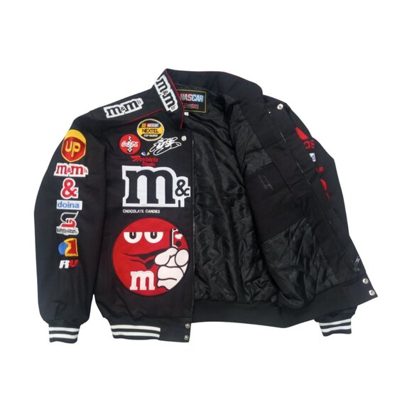Vintage M&M Racing Jacket – Size L – Motorsport Inspired - Picture 2 of 7